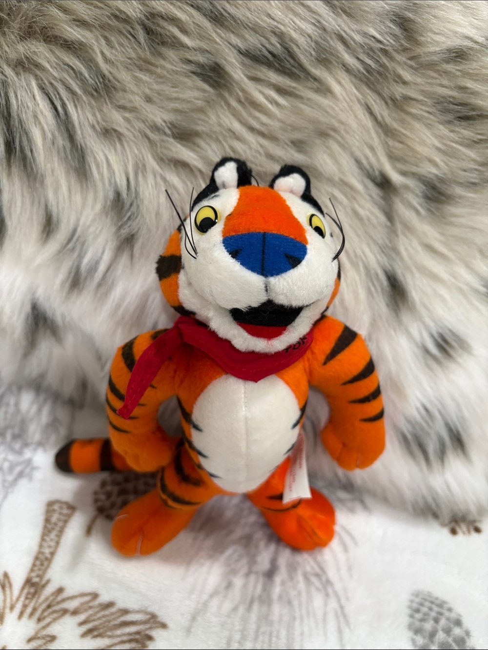 Kellogg’s Frosted Flakes cereal Tony the Tiger stuffy 1997 VTG  collectable